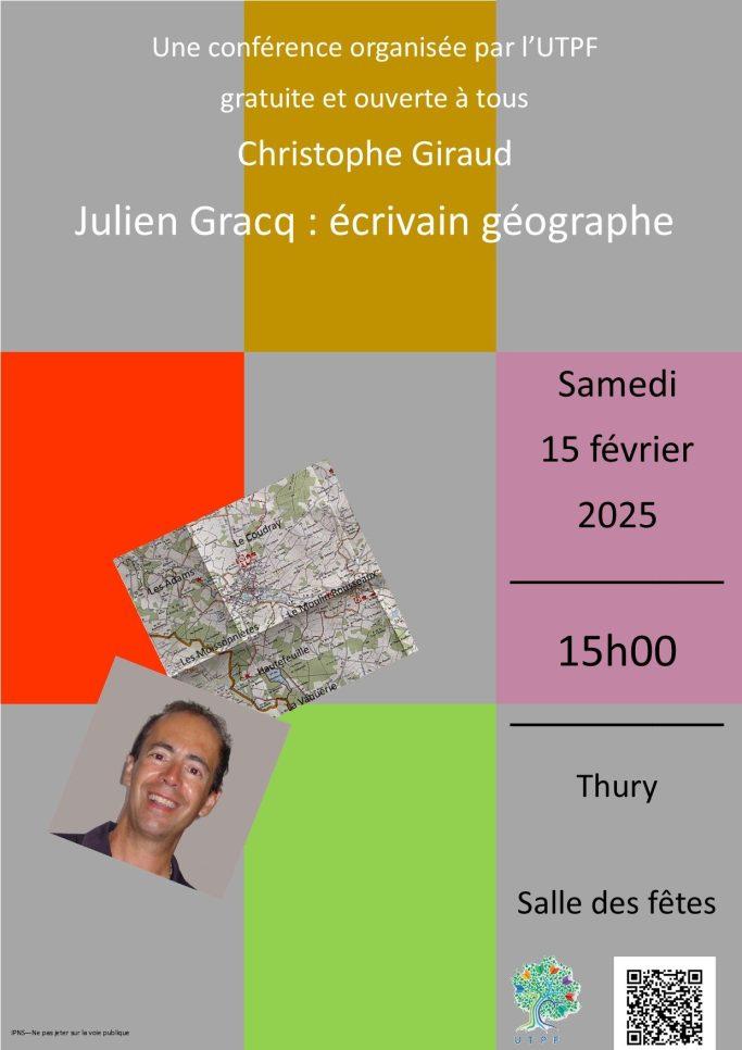 Affiche conf utpf julien gracq